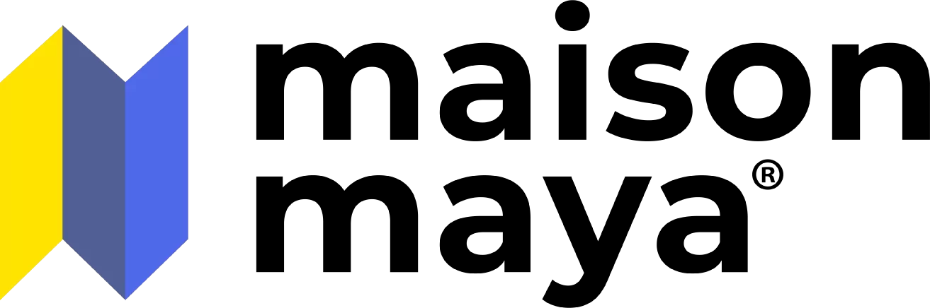 Logo Negro Maison Maya